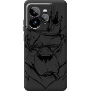 Чорний чохол BoxFace Realme GT 7 Pro Bear King
