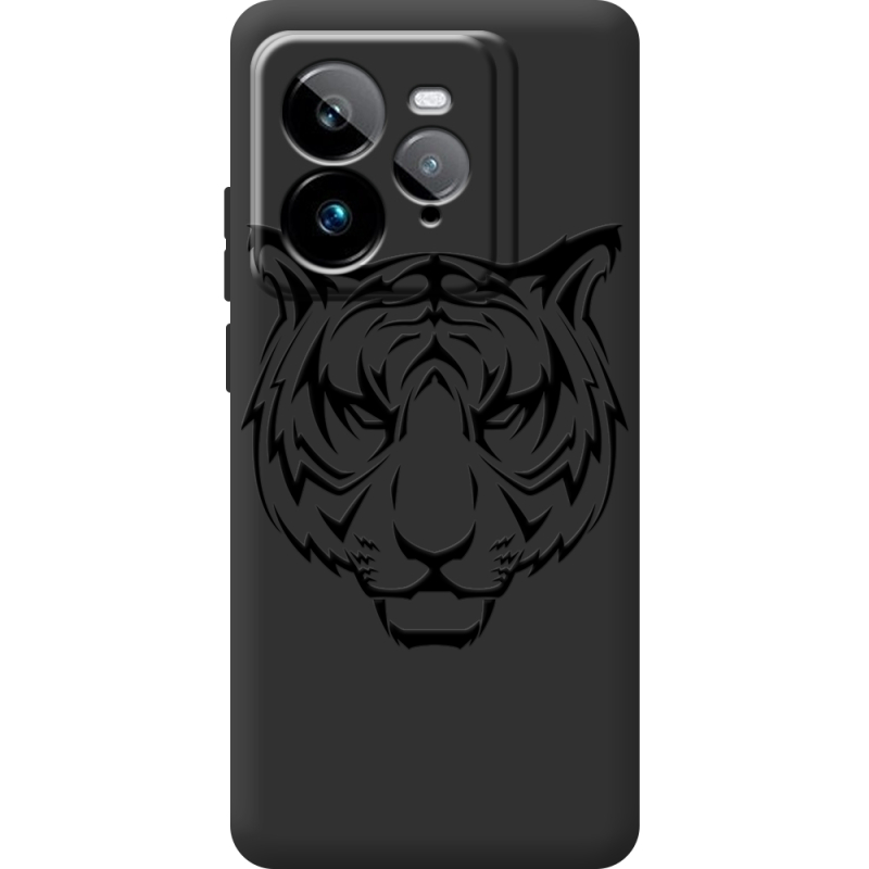 Чорний чохол BoxFace Realme GT 7 Pro Tiger