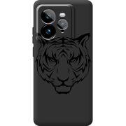 Чорний чохол BoxFace Realme GT 7 Pro Tiger