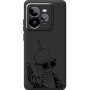 Чорний чохол BoxFace Realme GT 7 Pro 