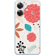 Чохол BoxFace Realme Note 60 Line Flowers