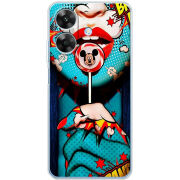 Чохол BoxFace Realme Note 60 Girl Pop Art