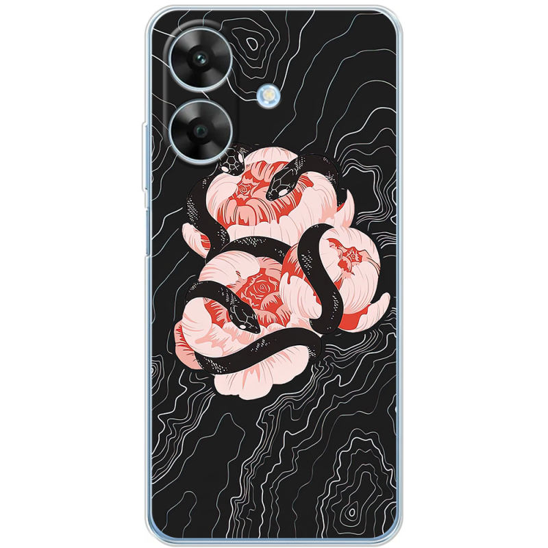 Чохол BoxFace Realme Note 60 Snake Rose