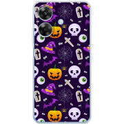 Чохол BoxFace Realme Note 60 Halloween Purple Mood