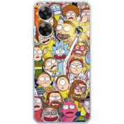 Чохол BoxFace Realme Note 60 Rick and Morty