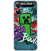 Чохол BoxFace Realme Note 60 Minecraft Graffiti