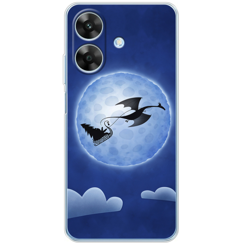 Чохол BoxFace Realme Note 60 Christmas Dragon