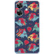 Чохол BoxFace Realme Note 60 Flying Elephants