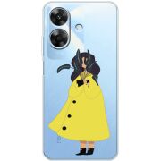 Прозорий чохол BoxFace Realme Note 60 Just a Girl