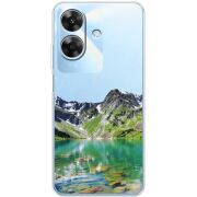 Прозорий чохол BoxFace Realme Note 60 Green Mountain