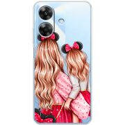 Прозорий чохол BoxFace Realme Note 60 Mouse Girls