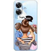 Прозорий чохол BoxFace Realme Note 60 Super Mama