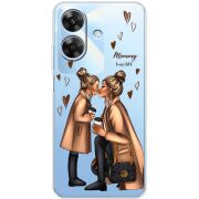 Прозорий чохол BoxFace Realme Note 60 Mommy Is My BFF
