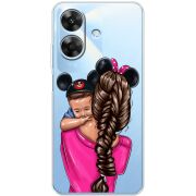 Прозорий чохол BoxFace Realme Note 60 Mouse Mommy