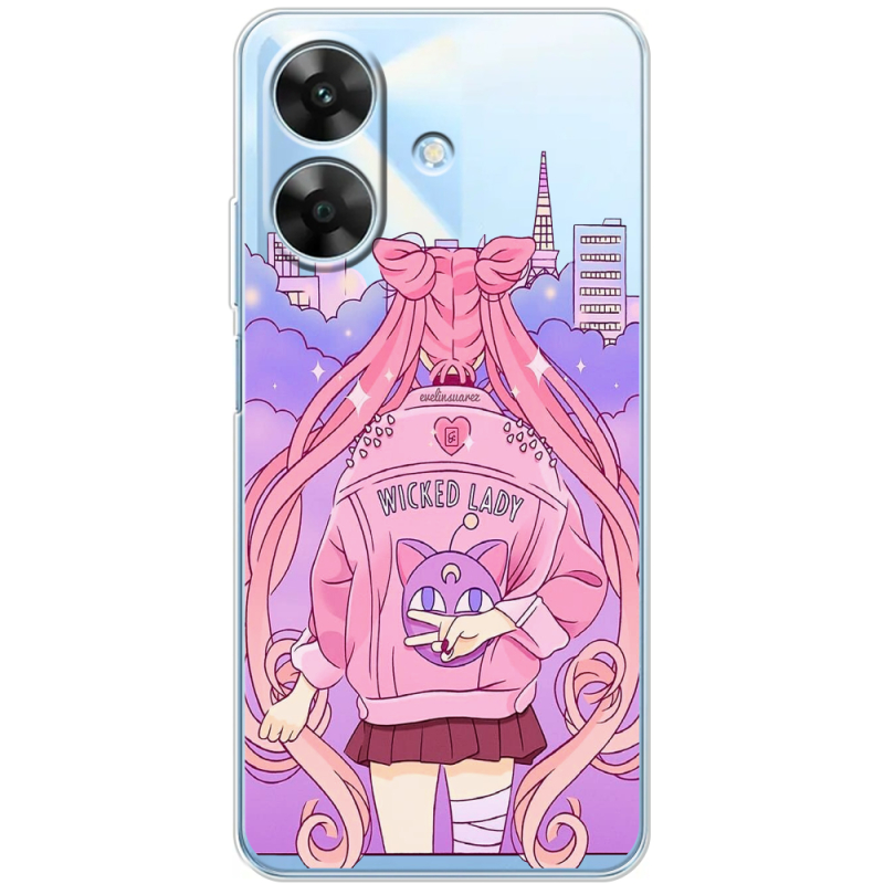 Прозорий чохол BoxFace Realme Note 60 Wiked Lady