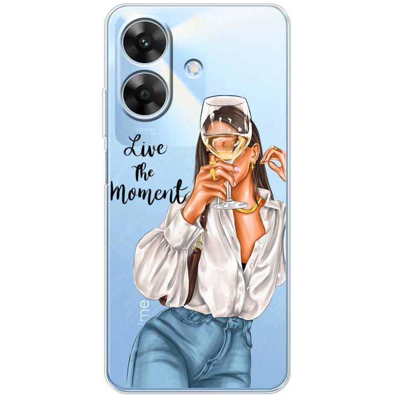 Прозорий чохол BoxFace Realme Note 60 Live The Moment