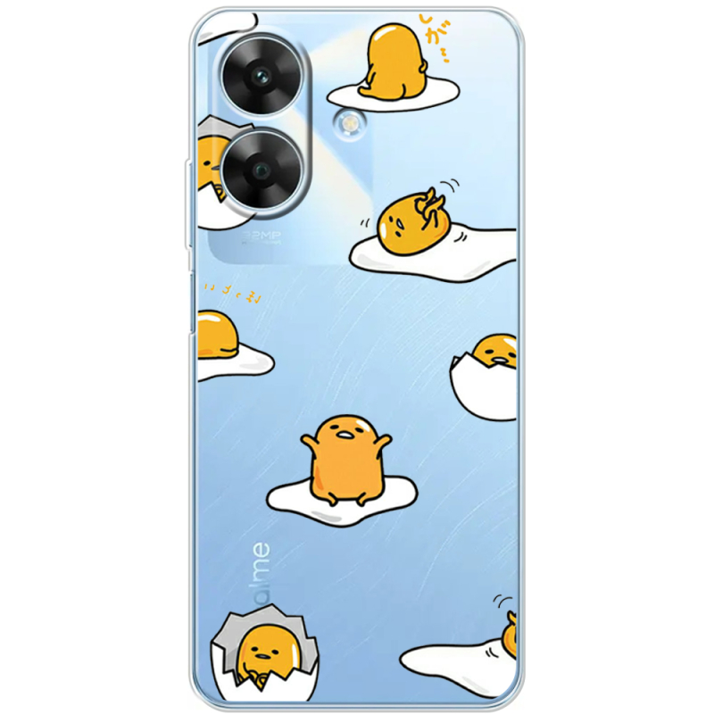 Прозорий чохол BoxFace Realme Note 60 Gudetama