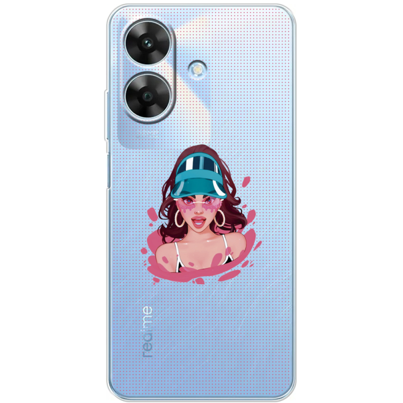 Прозорий чохол BoxFace Realme Note 60 Selena Gomez