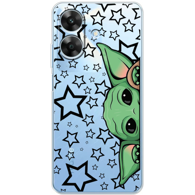 Прозорий чохол BoxFace Realme Note 60 Baby Yoda