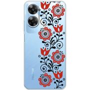 Прозорий чохол BoxFace Realme Note 60 Ethno Ornament