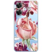 Прозорий чохол BoxFace Realme Note 60 Rose
