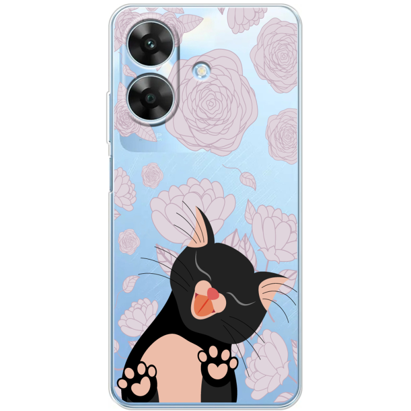Прозорий чохол BoxFace Realme Note 60 Meow