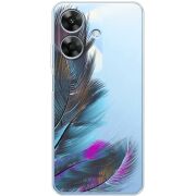 Прозорий чохол BoxFace Realme Note 60 Feathers