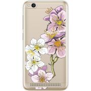 Прозрачный чехол Uprint Xiaomi Redmi 5A Cherry Blossom