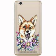 Прозрачный чехол Uprint Xiaomi Redmi 5A Winking Fox