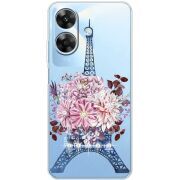 Чохол зі стразами Realme Note 60 Eiffel Tower