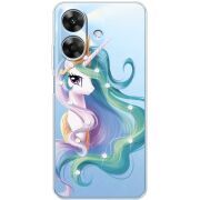 Чохол зі стразами Realme Note 60 Unicorn Queen