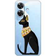 Чохол зі стразами Realme Note 60 Egipet Cat
