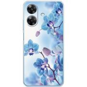 Чохол зі стразами Realme Note 60 Orchids