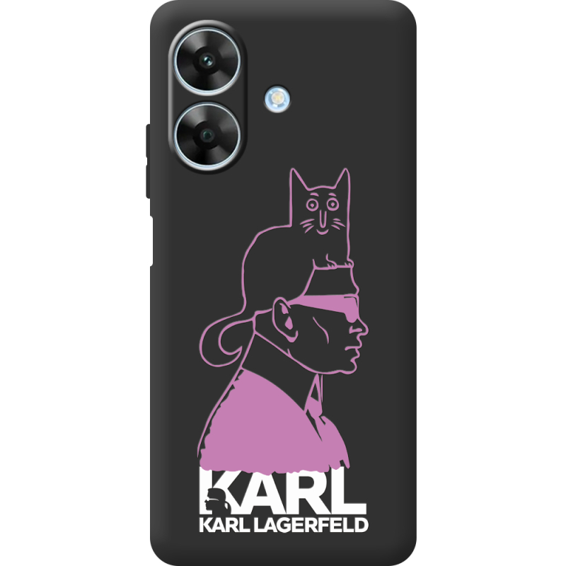 Чорний чохол BoxFace Realme Note 60 Pink Karl