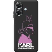 Чорний чохол BoxFace Realme Note 60 Pink Karl