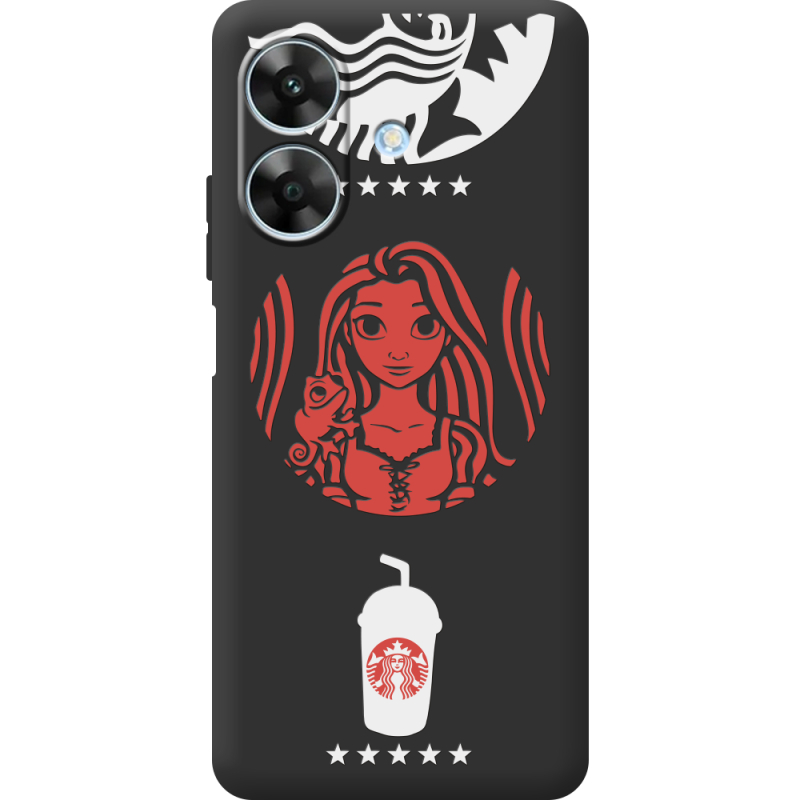 Чорний чохол BoxFace Realme Note 60 RedWhite Coffee