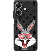 Чорний чохол BoxFace Realme Note 60 looney bunny