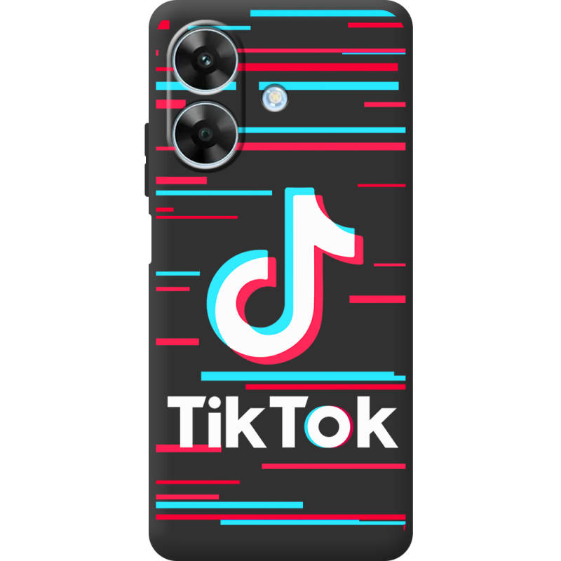 Чорний чохол BoxFace Realme Note 60 Tik Tok