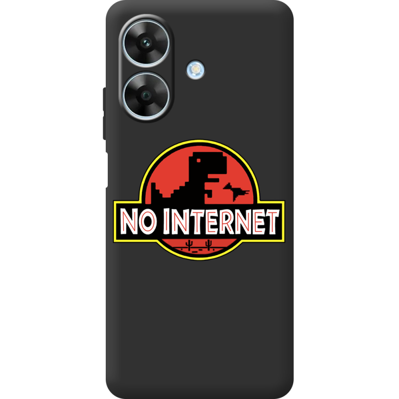 Чорний чохол BoxFace Realme Note 60 No Internet
