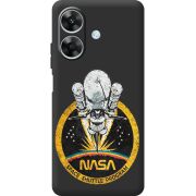 Чорний чохол BoxFace Realme Note 60 NASA Spaceship