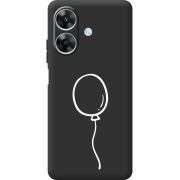 Чорний чохол BoxFace Realme Note 60 Balloon