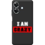 Чорний чохол BoxFace Realme Note 60 I'm Crazy