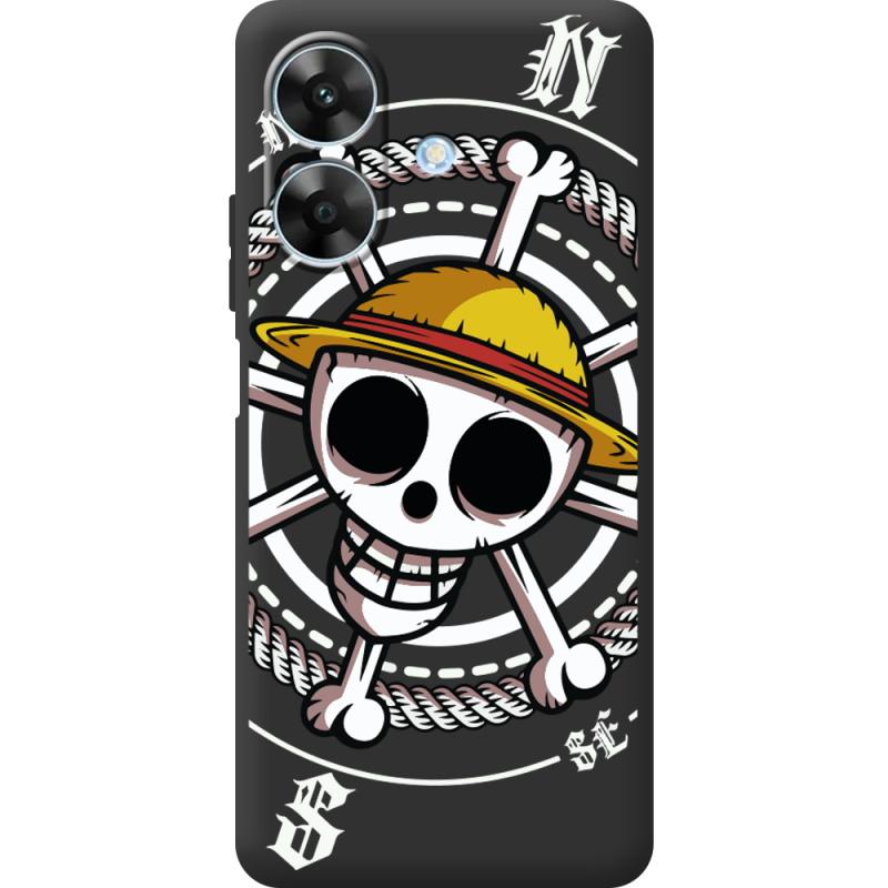 Чорний чохол BoxFace Realme Note 60 One Piece Компас