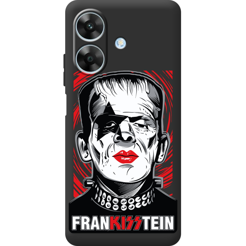 Чорний чохол BoxFace Realme Note 60 Frankisstein