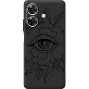 Чорний чохол BoxFace Realme Note 60 Eye