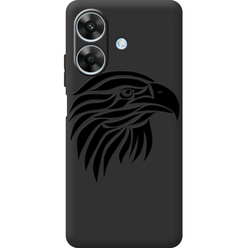 Чорний чохол BoxFace Realme Note 60 Eagle