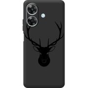 Чорний чохол BoxFace Realme Note 60 Deer