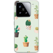 Чохол BoxFace Xiaomi 15 L-green Cacti