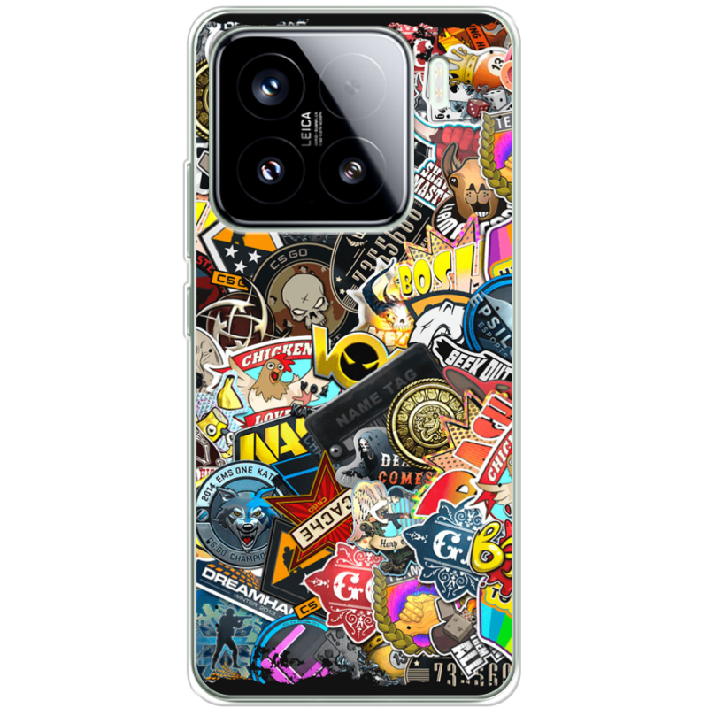 Чохол BoxFace Xiaomi 15 CS:Go Stickerbombing