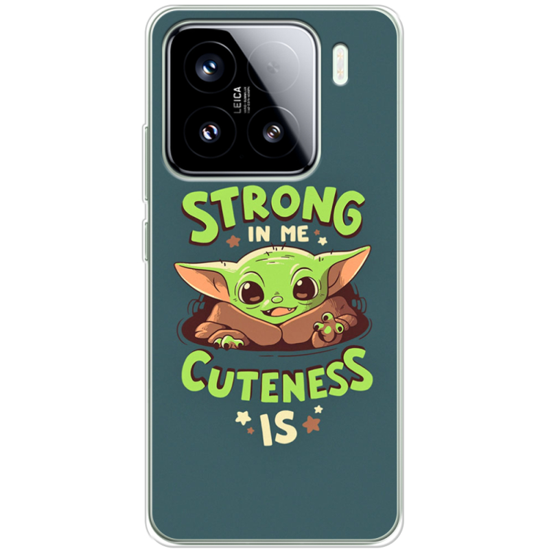 Чохол BoxFace Xiaomi 15 Strong in me Cuteness is